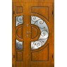 Входная дверь Arma Ковка модель 304/4 Vinorit Орех темный