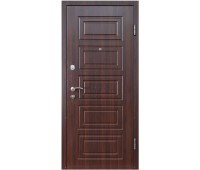 Входная дверь Медведь М-2 (МДФ + МДФ) Орех темный Входная дверь Медведь М-2 (МДФ + МДФ) Орех темный