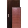Входная дверь Zimen Металл/ДСП 1 контурная Темный орех